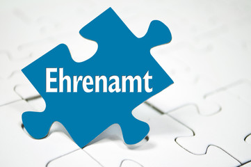 Puzzle mit Ehrenamt