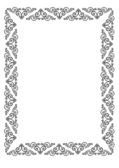 Luxury seamless gothic background. Vector