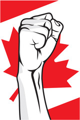 Canada fist
