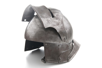 Helm mit offenem Visier