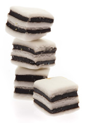 licorice pile