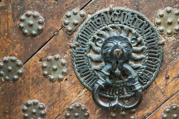 Ancient door knocker