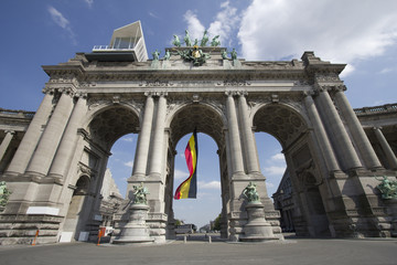 Obraz premium Triumphal Arch in Brussels