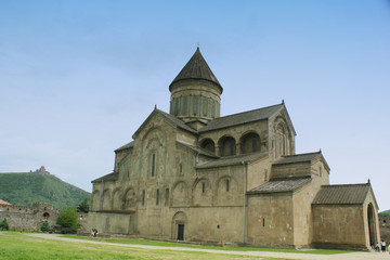 Fototapeta na wymiar Svetizchoveli Cathedral, Mzcheta, Gruzja