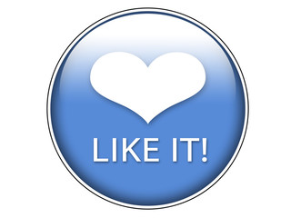 Button like it with hearth