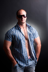 Obraz premium cool man