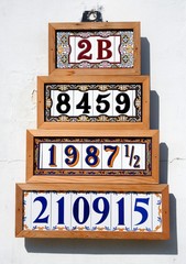 Decorative Address Numbers For Sale