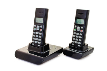 Black wireless phones