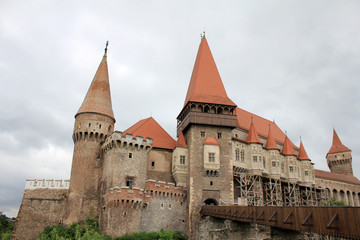 Fototapeta na wymiar Hunedoara Castle