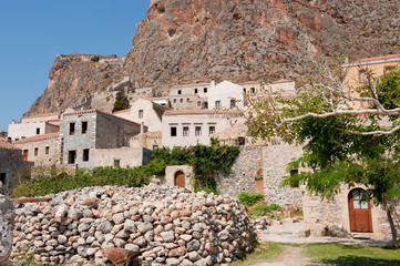 Monemvasia at the Greek Peloponnese