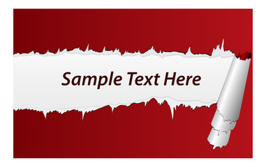 Sample Text - Vorlage - obrazy, fototapety, plakaty