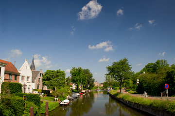 Fototapeta na wymiar River the Vecht in Holland
