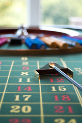 Roulette im Casino