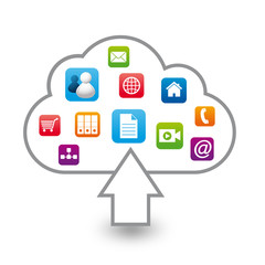 logo cloud, internet,web