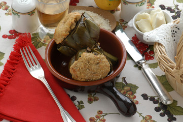 Alcachofas al horno