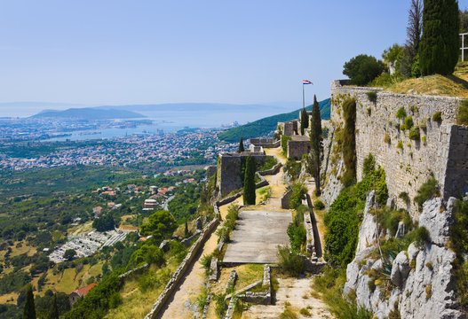 Old fort in Split, Croatia