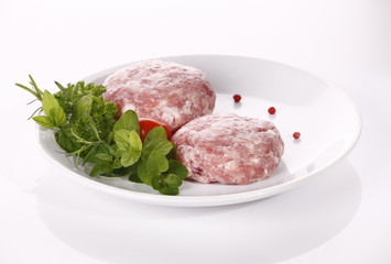 Minced raw meat