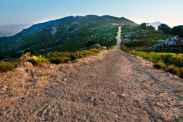 Strada nuragica montagna