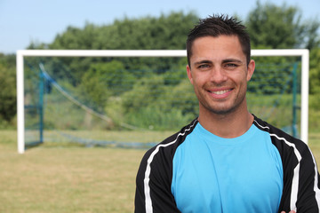 Fototapeta premium Football player