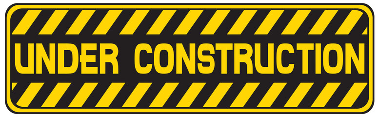 Under construction sign