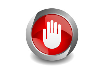 Obraz premium Stop Button