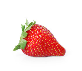 strawberry on a white background