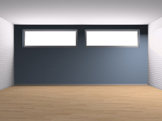 Interno vuoto da arredare