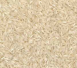 high resolution close-up background of long grain rice variety