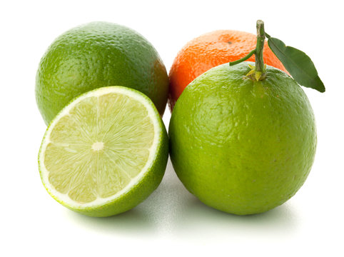 Limes and tangerine