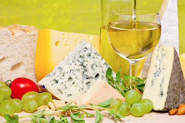 Wine and cheese