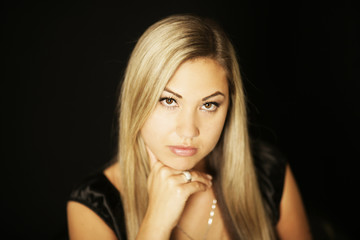 Fototapeta premium junge Frau Fashion