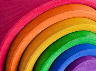 rainbow colours