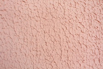 Colored silicone plaster on the wall