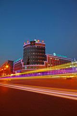 Fototapeta premium city building scenery