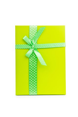 Giftboxes isolated on the white