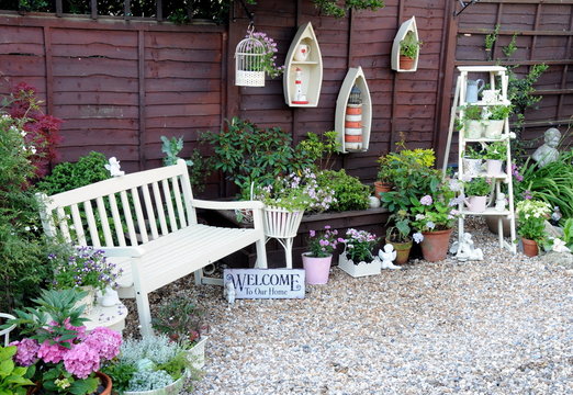 pretty patio area