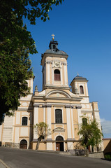 Fototapeta na wymiar Kościół parafialny w Bańskiej Szczawnicy