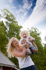 Happy Child with Mother