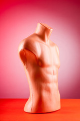 Fototapeta premium Clothing mannequins isolated on white