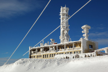 snowy transmitter