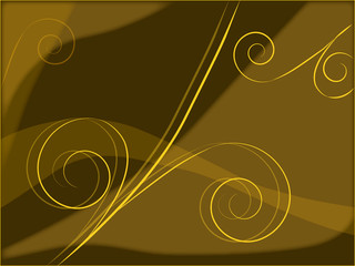 Brown twisted background