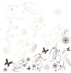 abstract floral background