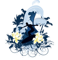 Fototapeta premium surf summer