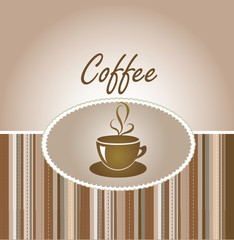 coffee greeting card