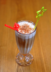 Latte ice cream