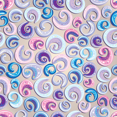 Fototapeta na wymiar Abstract seamless pattern. Vector background.