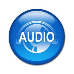 Boton brillante AUDIO