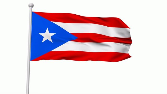 Fahne Puerto Rico NTSC