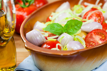 Fresh vegetables for healthy dinner