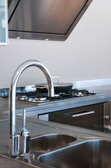 Water tap and sink
